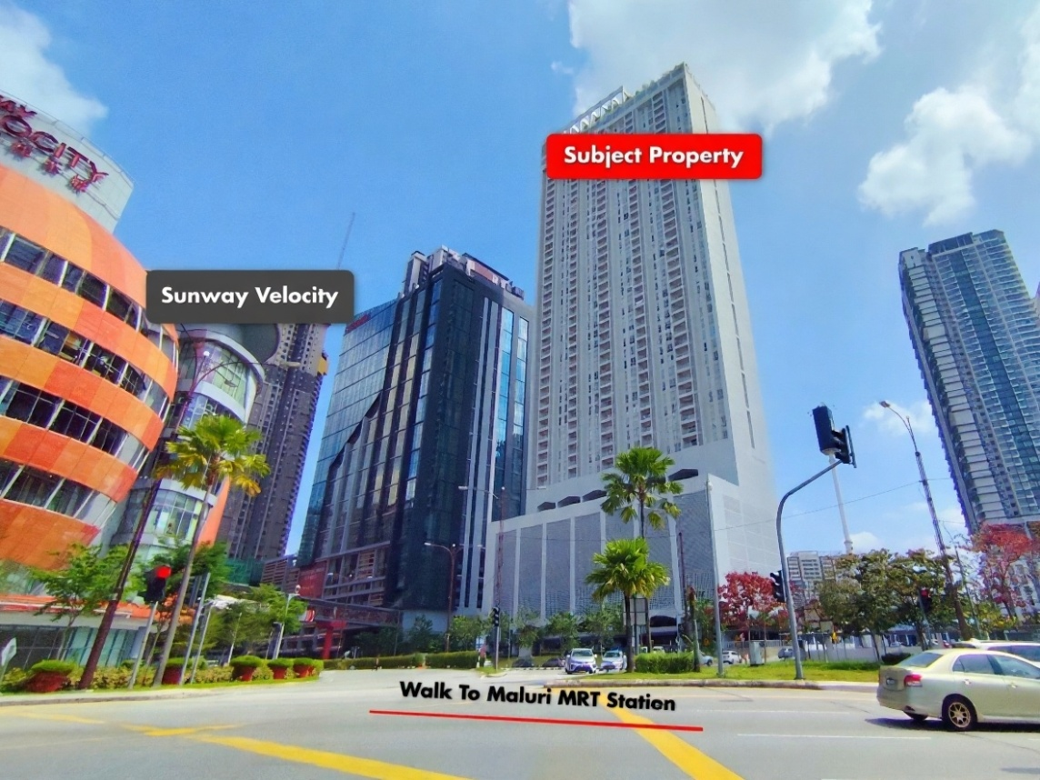 Unit No. 21-05, Residensi Peel, Lorong Peel, 55100, Kuala Lumpur