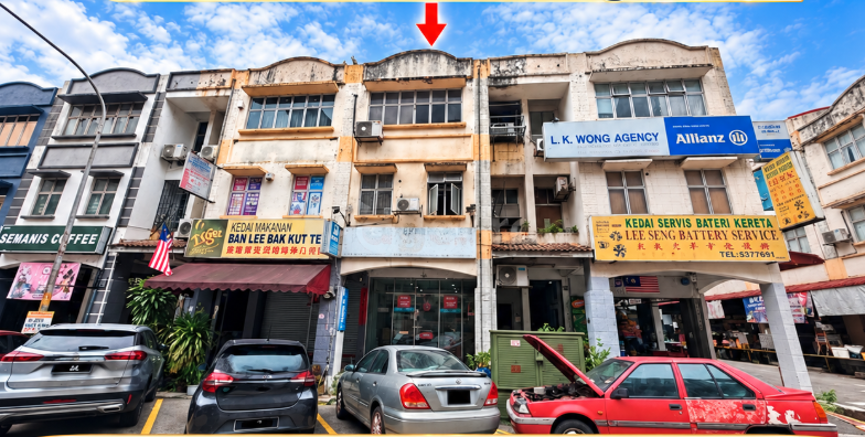 3 Storey Terrace Shop Office in Kuala Lumpur - No. 24, Jalan 6/38D, Taman Sri Sinar, Segambut 52100, Kuala Lumpur