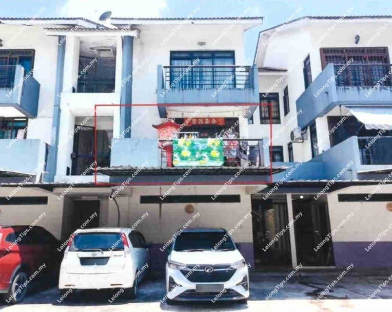 Town House in Johor - Unit No. C-02-03, Pangsapuri Ria, Jalan Utama 1, Taman D’Utama, 81200 Johor Bahru, Johor