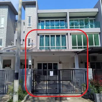 1.5 Storey Town House in Perak - Unit No. 73, Jalan Permatang Maju 3, Taman Permatang Maju Kampung China (Rumah Bandar), 32000 Sitiawan, Perak