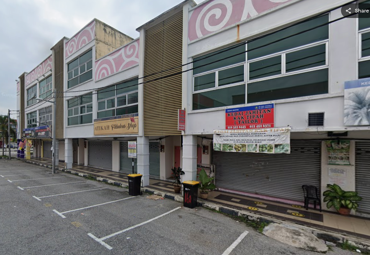 3 Storey Shop Office in Perak - No. 158, 158A & 158B, Persiaran SIBC 6, Seri Iskandar Business Centre, 32610 Seri Iskandar, Perak