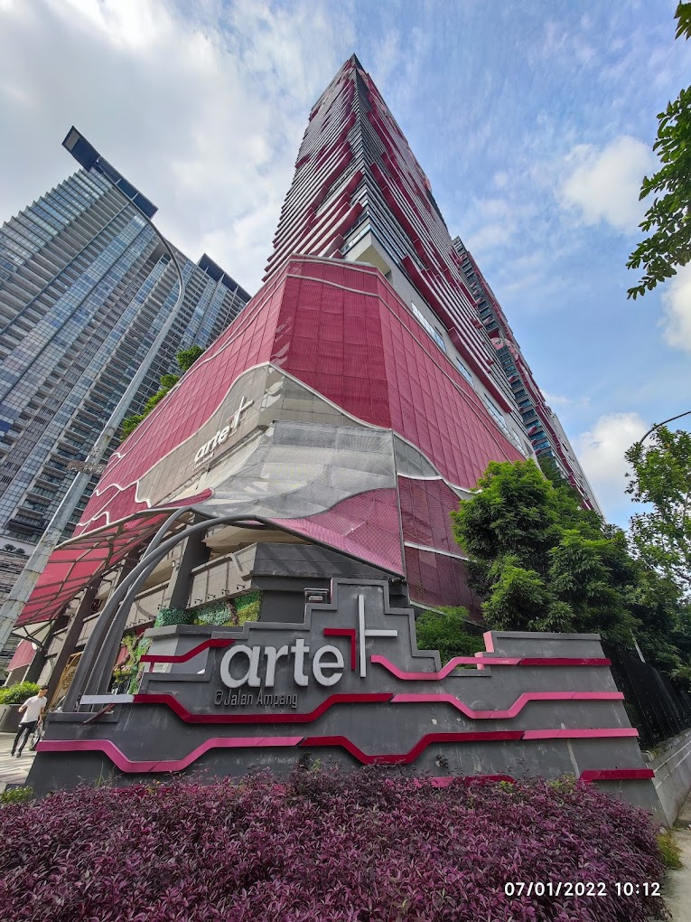 Office Suite in Kuala Lumpur - Unit No. T3-33-08, Arte + @ Jalan Ampang, No. 3, Lorong Ampang 1, 55000, Kuala Lumpur