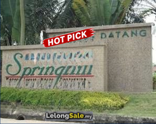 1 Storey Terrace House in Negeri Sembilan - No. 88, Jalan Springhill 1/14, Bandar Springhill, 71010 Port Dickson, Negeri Sembilan