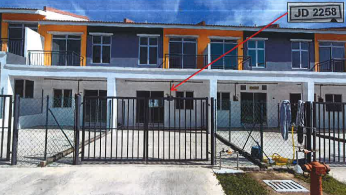 1 Storey Terrace House in Melaka - No. JD 2258, Jalan BSJ P1/10, Bandar Scientex Jasin, Presint 1 (Fasa 1B3), 77300 Merlimau, Melaka