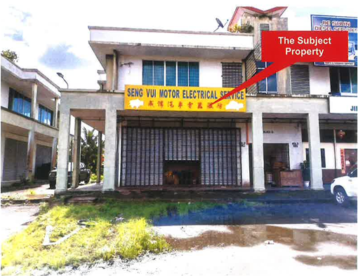 2 Storey Shop (Corner Lot) in Sabah - Lot 43, Mdld 7652, Block D, Layung Light Industrial, Km 5, Jalan Tengah Nipah 91100 Lahad Datu Sabah