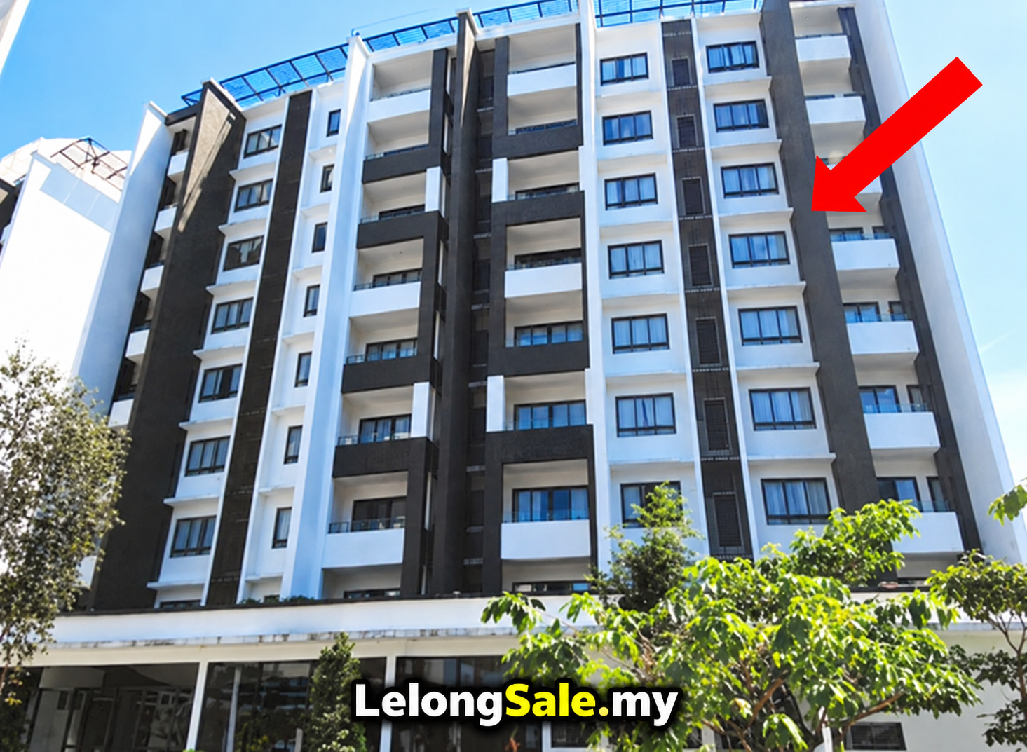 Condominium in Sarawak - No. 6-8, Level 6, Block A1, D'Ryx Residences, Lorong 1C3, Off Jalan Batu Kawa, 93250 Kuching, Sarawak