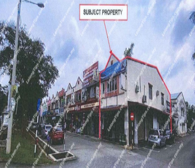 2 Storey Shop Office in Pahang - No. 44, Lorong Zamrud 2, Nadi Kota, 26400 Bandar Tun Abdul Razak Jengka, Pahang
